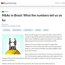 M&As in Brazil: What the numbers tell us so far